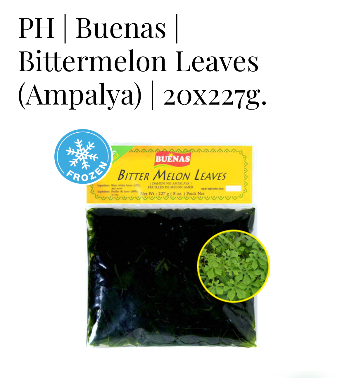 Bittermelon leaves( ampalaya)