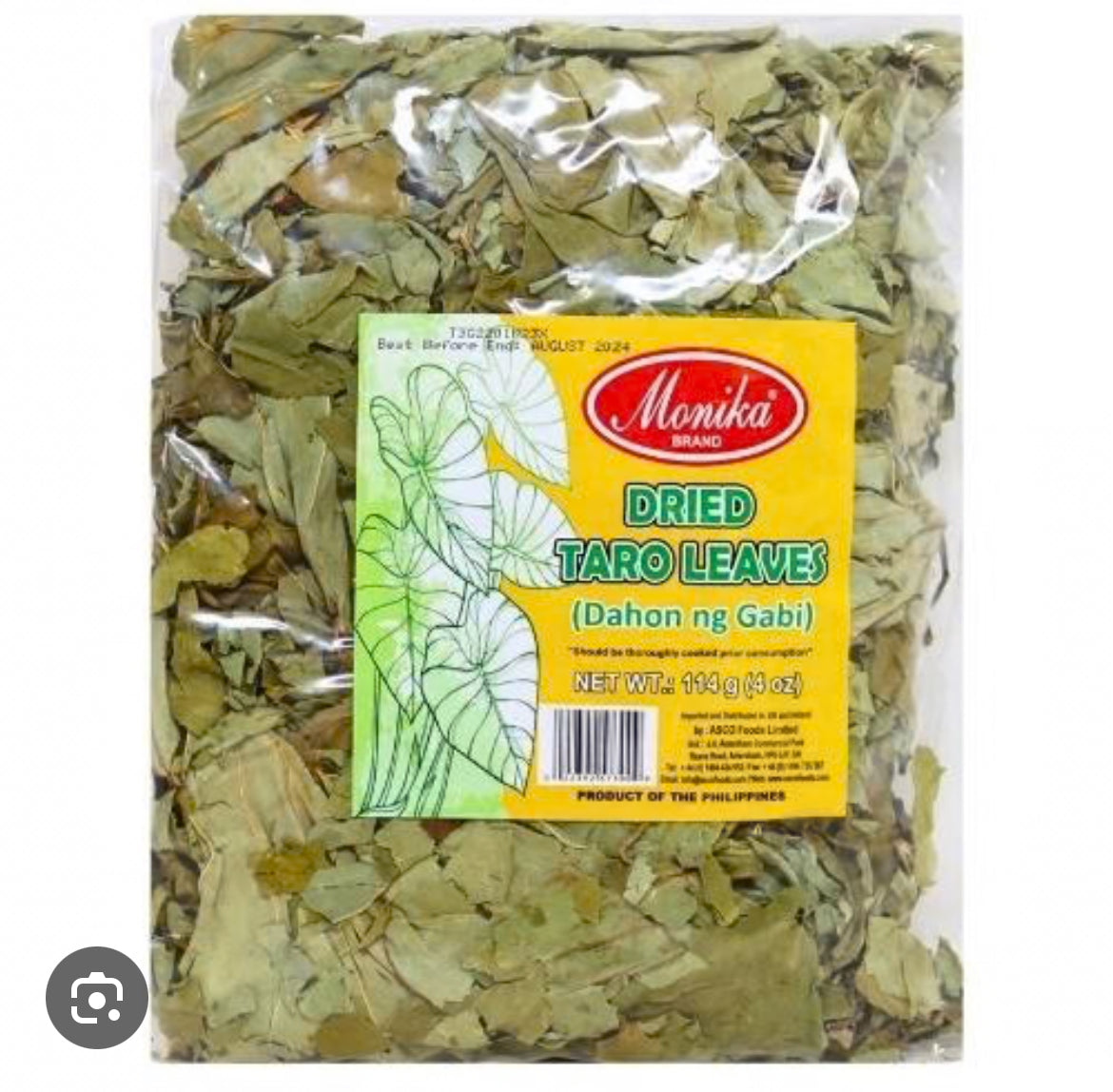 Taro leaves 100g