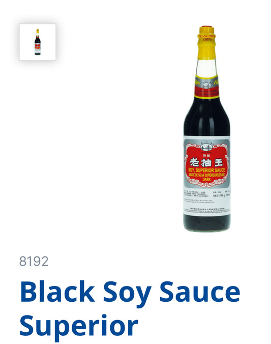 Black soy sauce 600ml