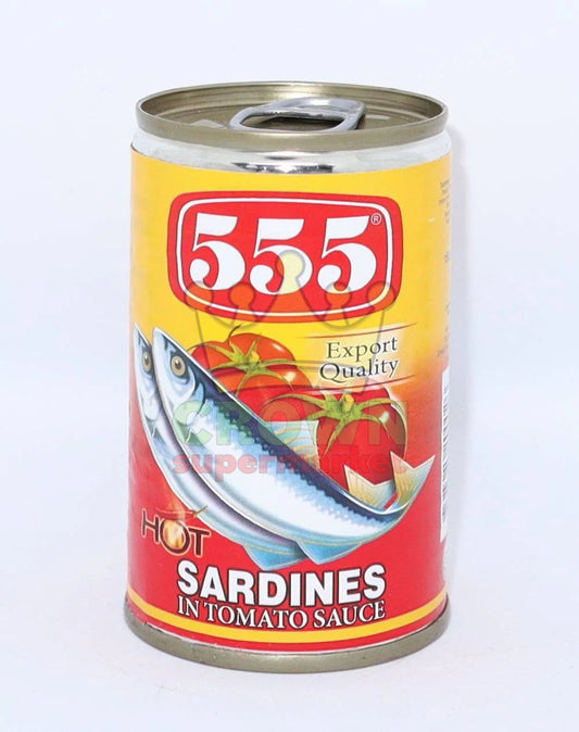 555 sardines hot