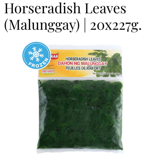 Malunggay ( horseradish leaves)