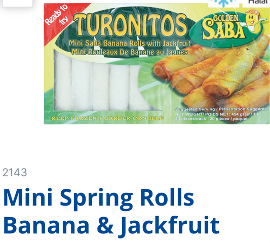 TURON banana & jackfruit