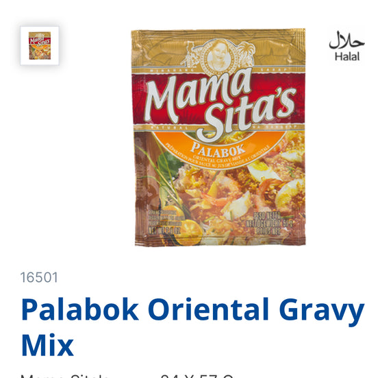 Palabok gravy mix
