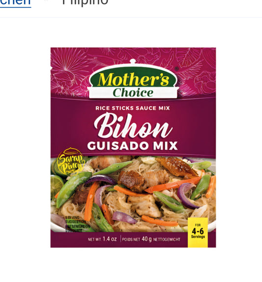 Mothers Best bihon Guisado