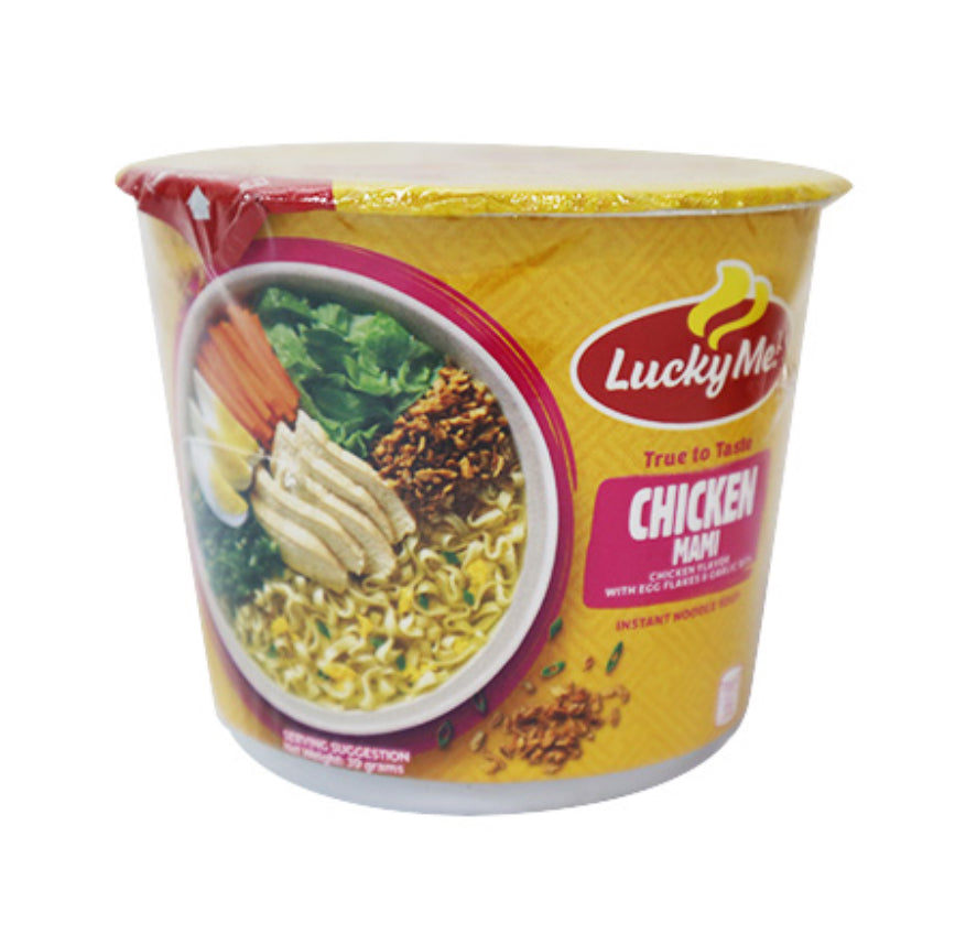 Lucky me Chicken Mami Cup noodles