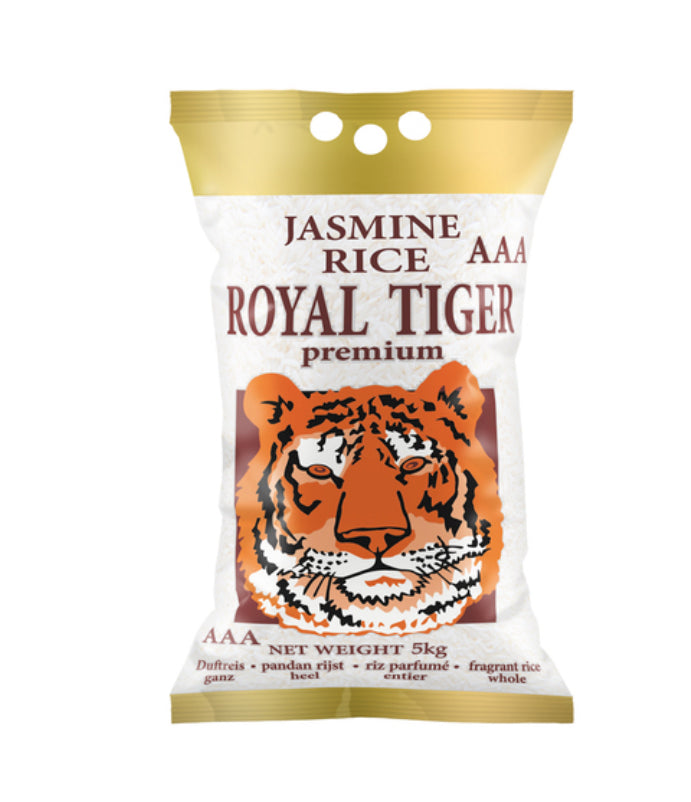 Royal tiger jasmine rice 5kg