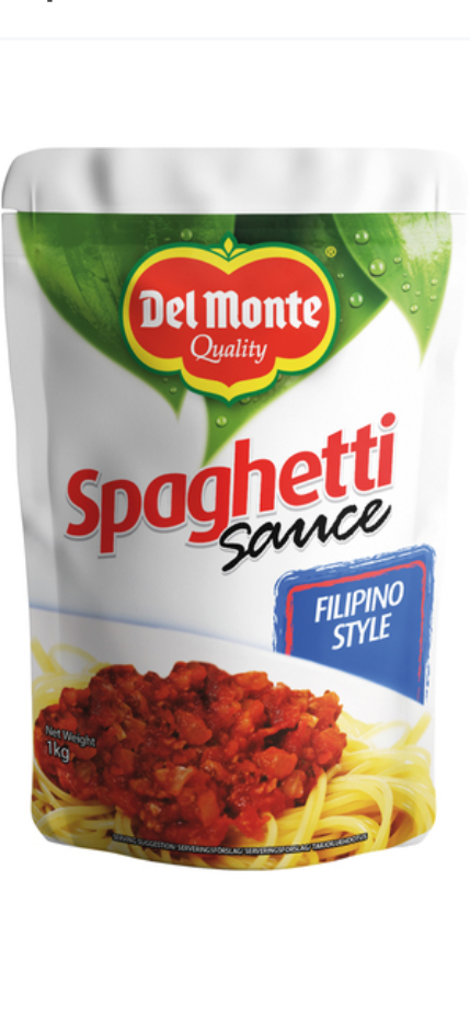 Del monte Spaghetti sauce  Fililpino Style 1000g